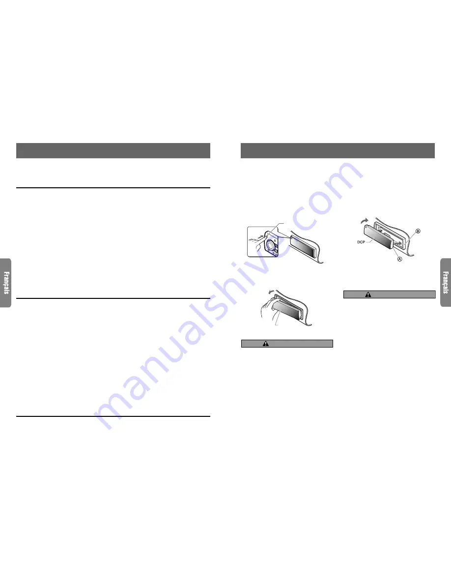 Clarion ] DXZ715 Owner'S Manual Download Page 21