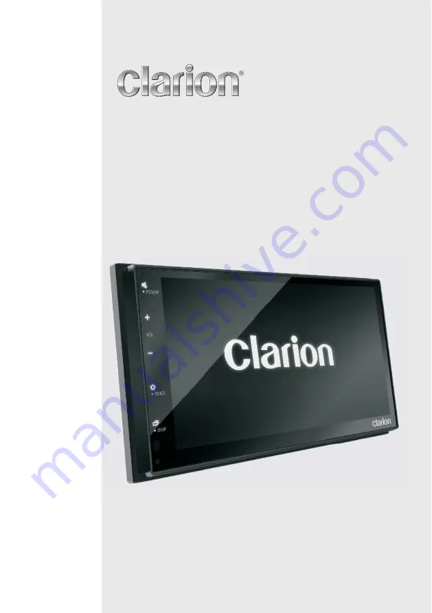 Clarion FX450 Скачать руководство пользователя страница 1