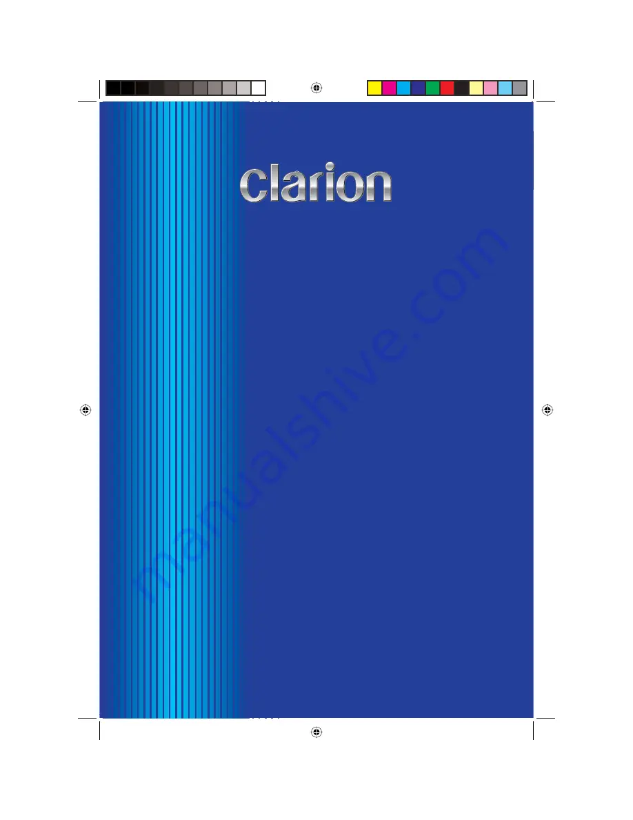 Clarion VB475 Скачать руководство пользователя страница 1