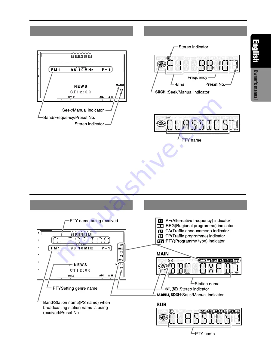 Clarion VRX6570Rz Owner'S Manual Download Page 1