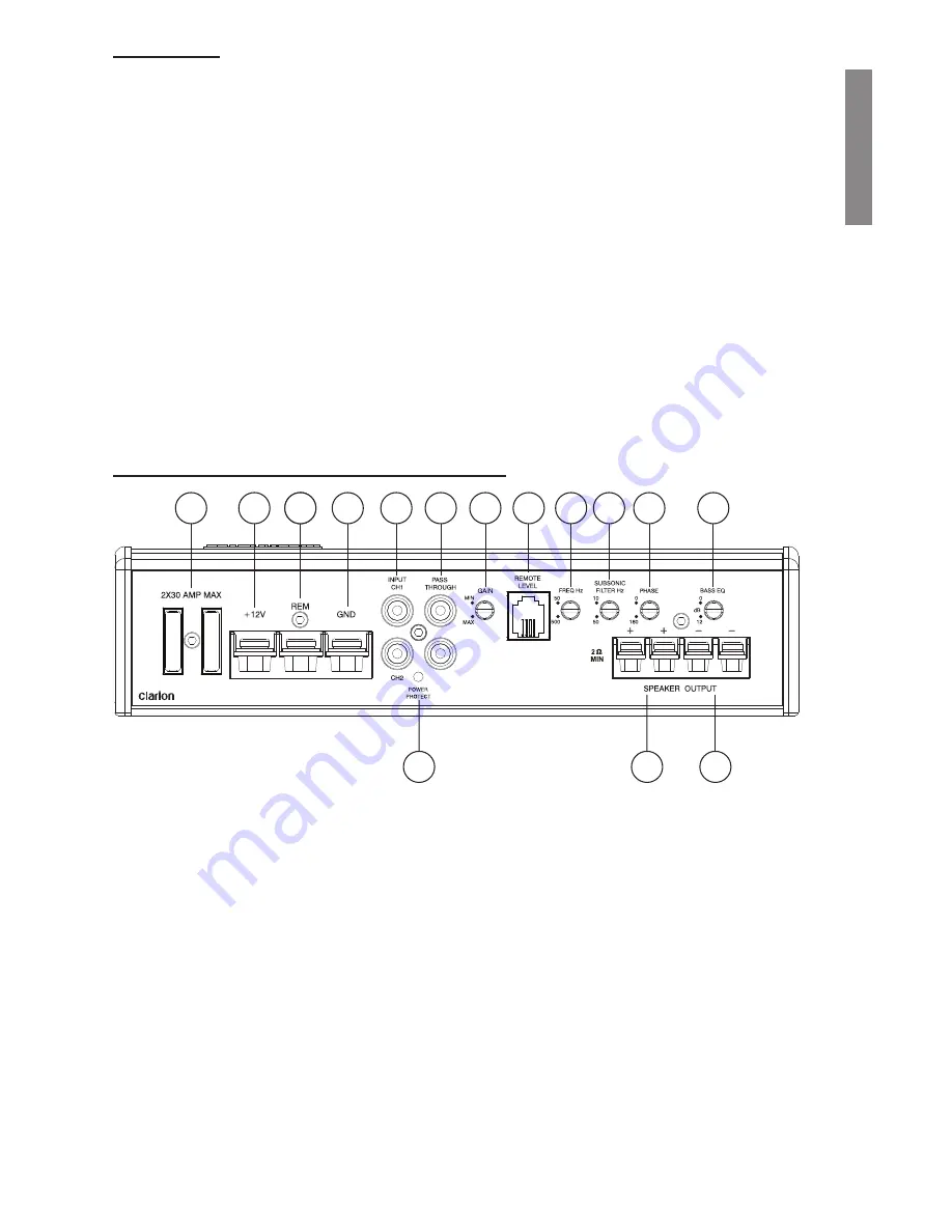 Clarion XC6120 Скачать руководство пользователя страница 3