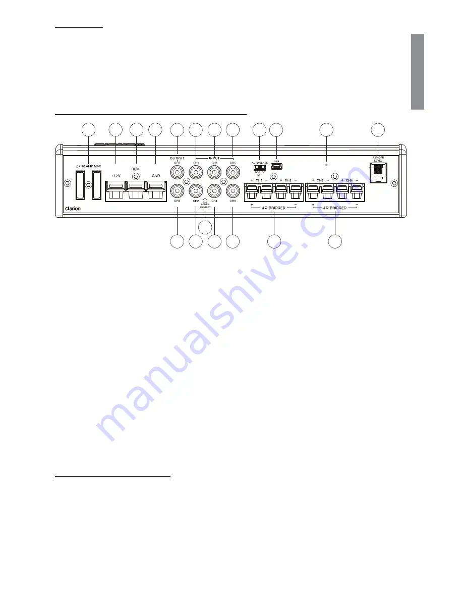 Clarion XC7420 Owners & Installation Manual Download Page 3