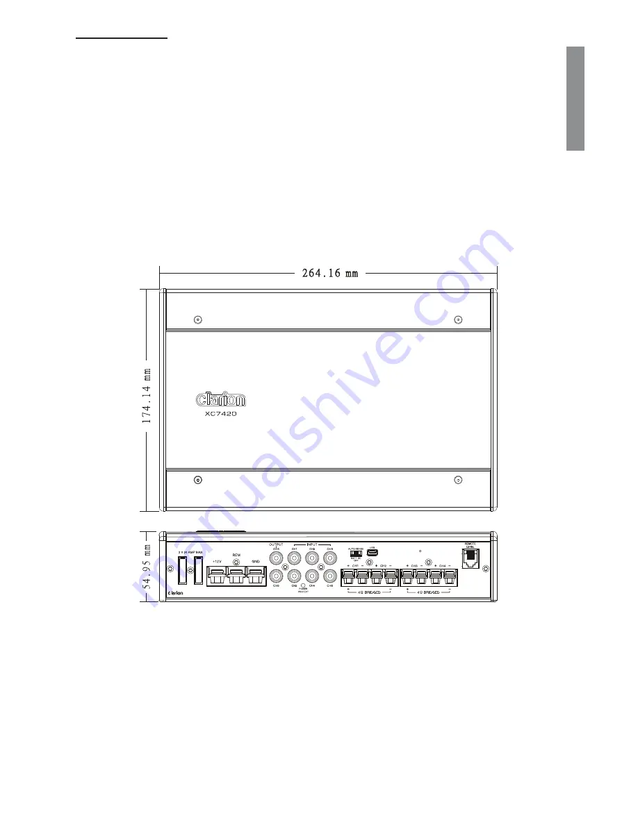 Clarion XC7420 Скачать руководство пользователя страница 13