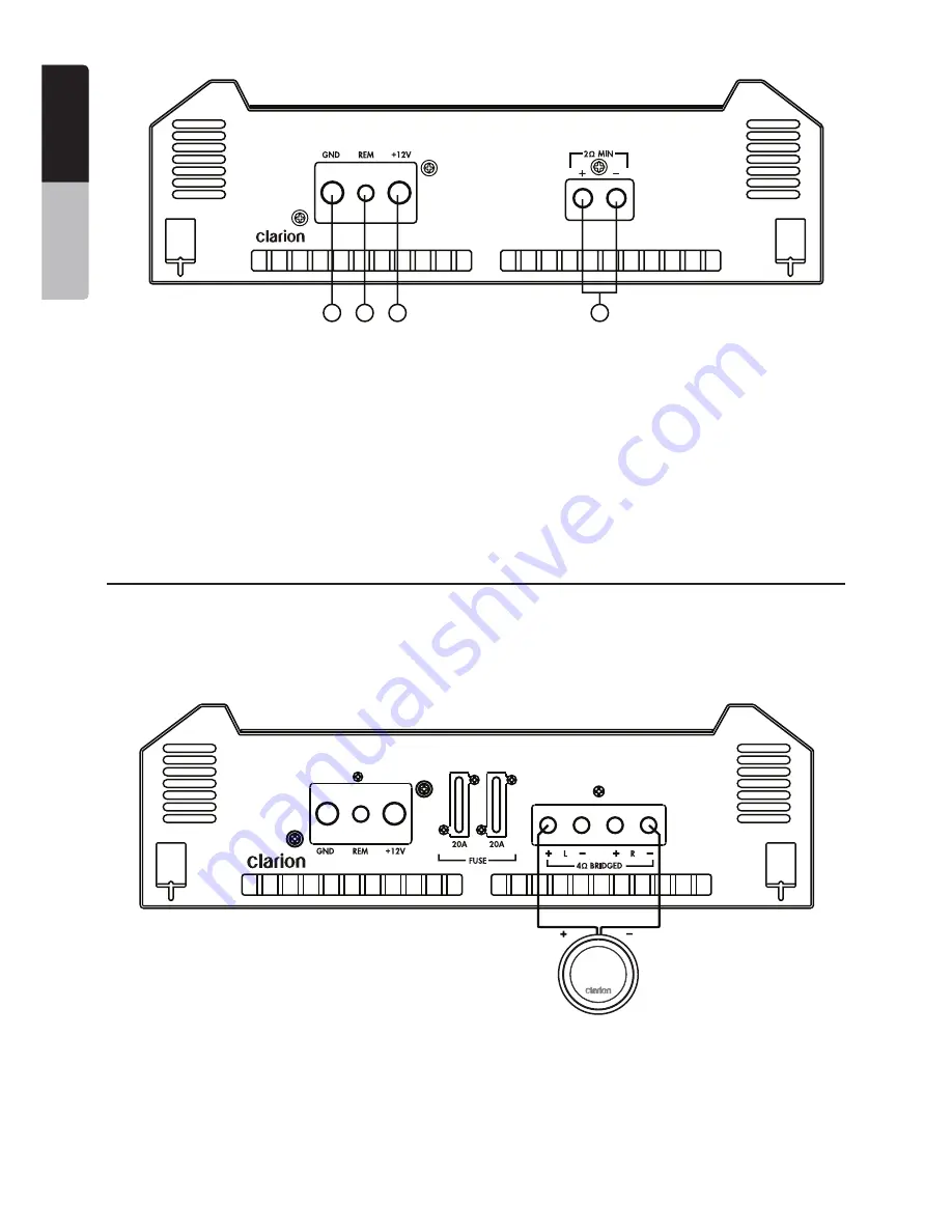 Clarion XH5210 Owner'S Manual & Installation Manual Download Page 14