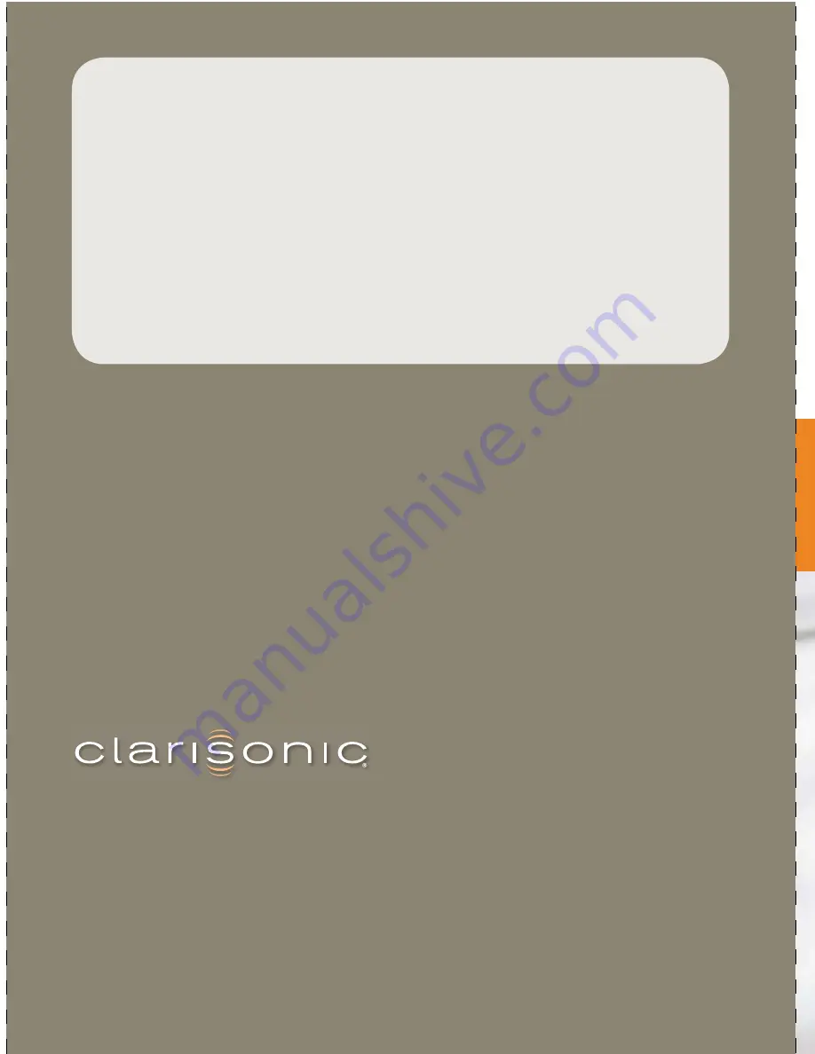 Clarisonic Classic User Manual Download Page 10