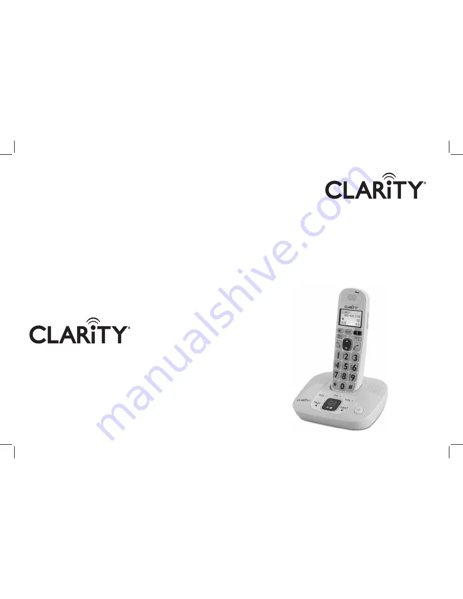 Clarity C1 User Manual Download Page 1