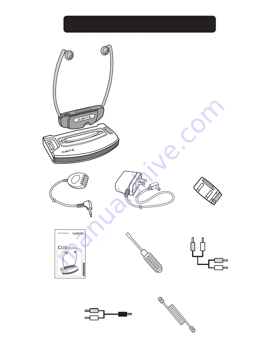 Clarity C110 User Manual Download Page 24