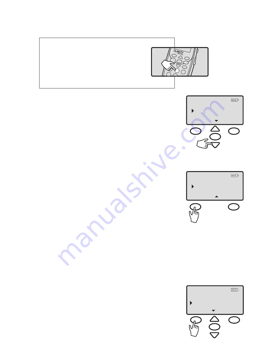 Clarity Professional C4220 User Manual Download Page 105