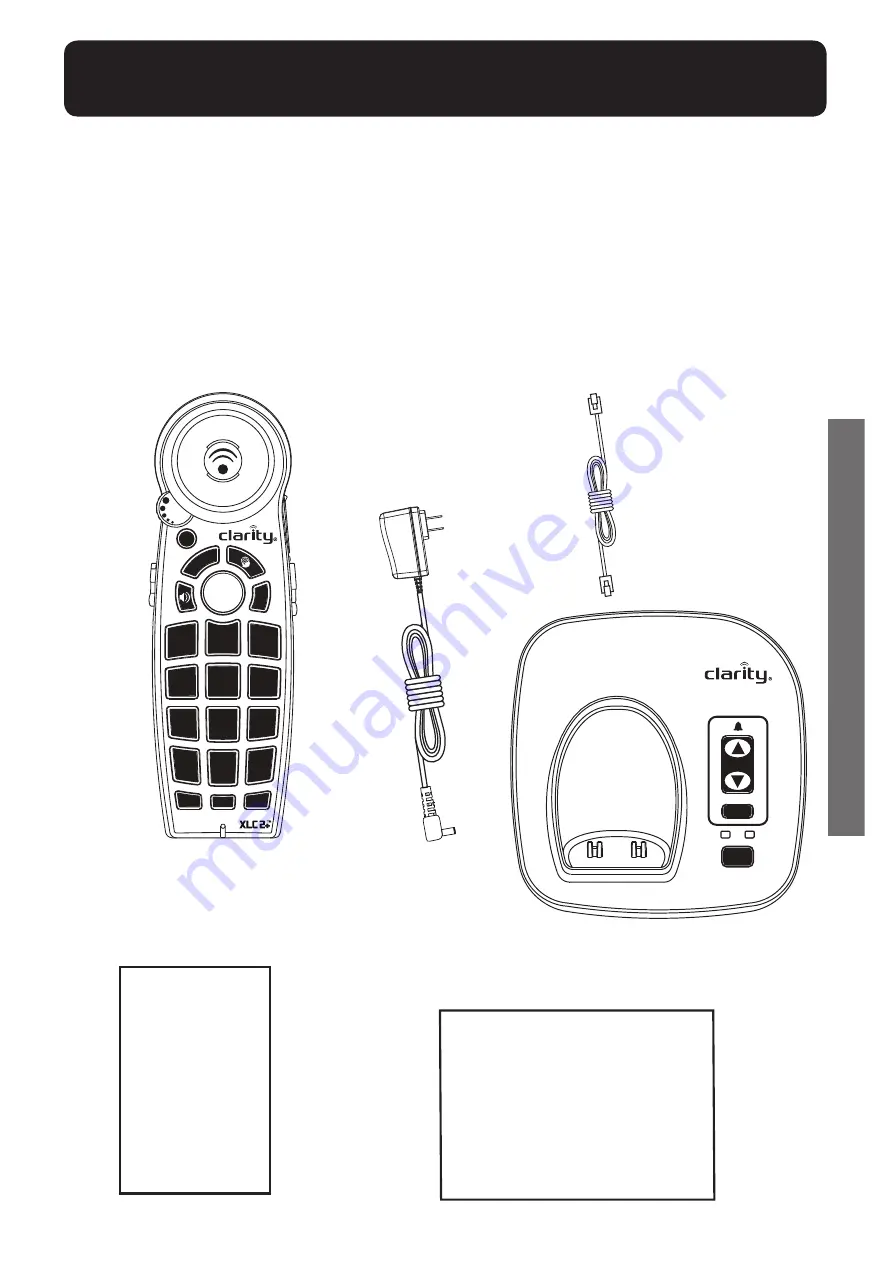 Clarity XLC2+ Скачать руководство пользователя страница 47