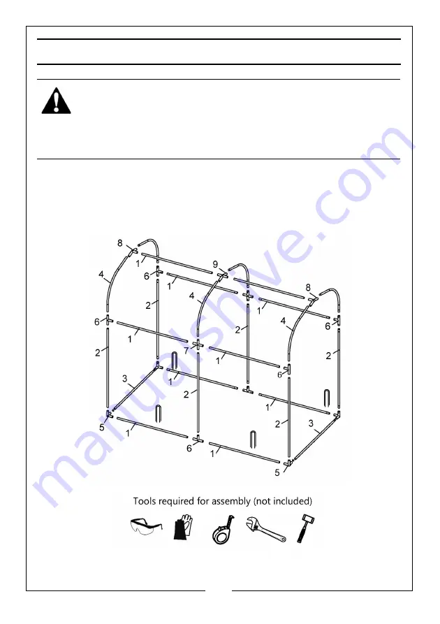 Clarke 3503597 Assembly Instructions Manual Download Page 6