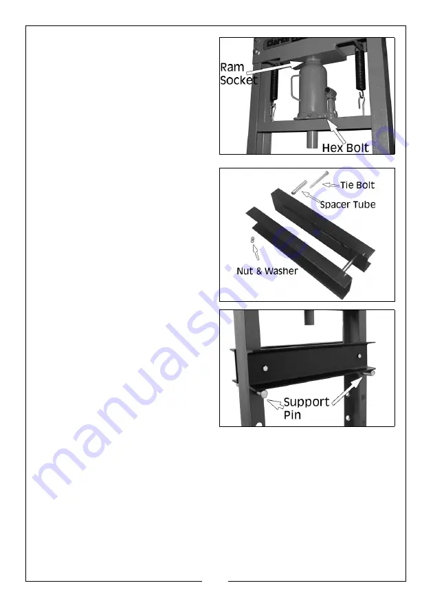 Clarke 7614052 Operation & Maintenance Instructions Manual Download Page 6