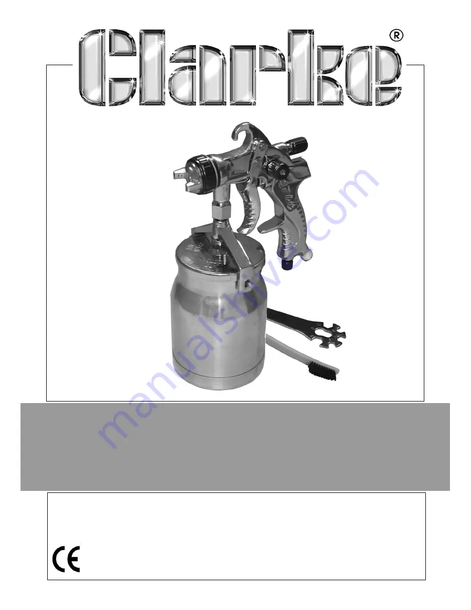 Clarke AP17 Operation & Maintenance Instructions Manual Download Page 1