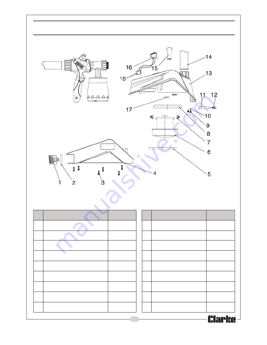 Clarke APK900 Operating & Maintenance Instructions Download Page 17