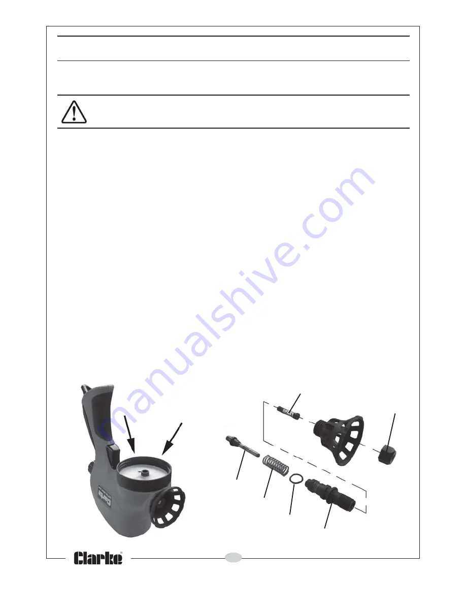 Clarke CAS110 Operating & Maintenance Instructions Download Page 12