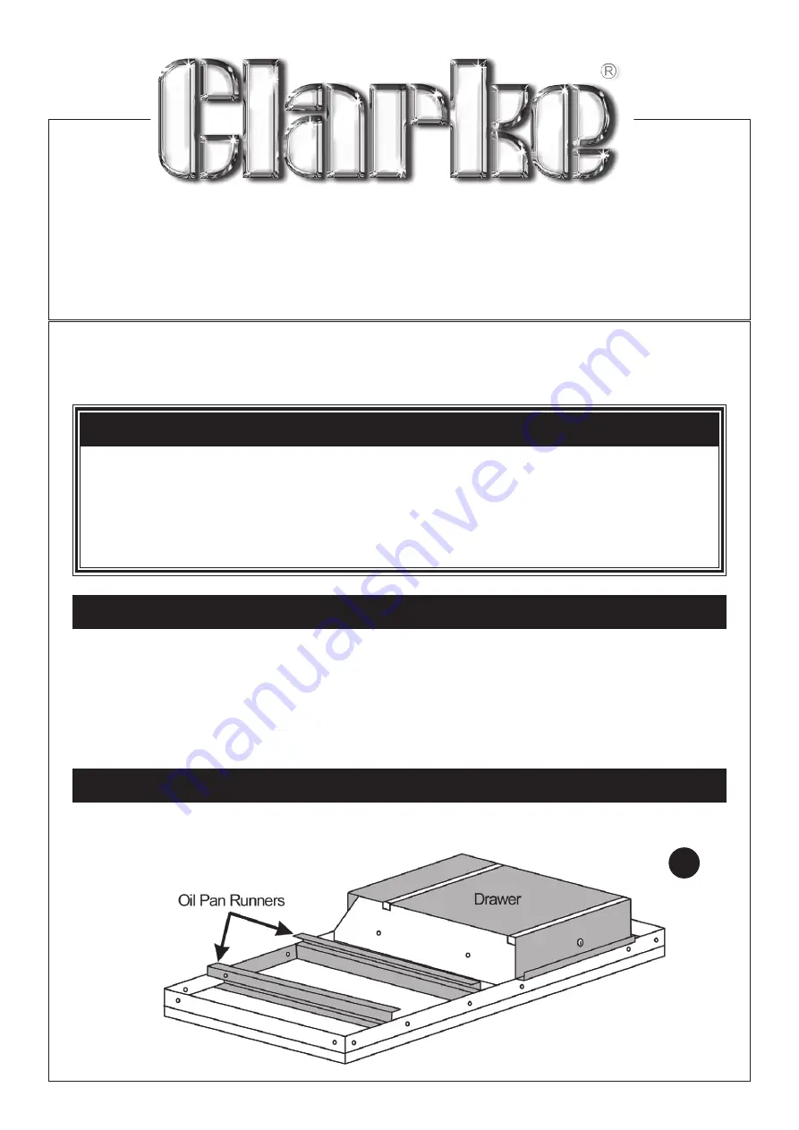 Clarke CERT1225 Assembly Instructions Download Page 1