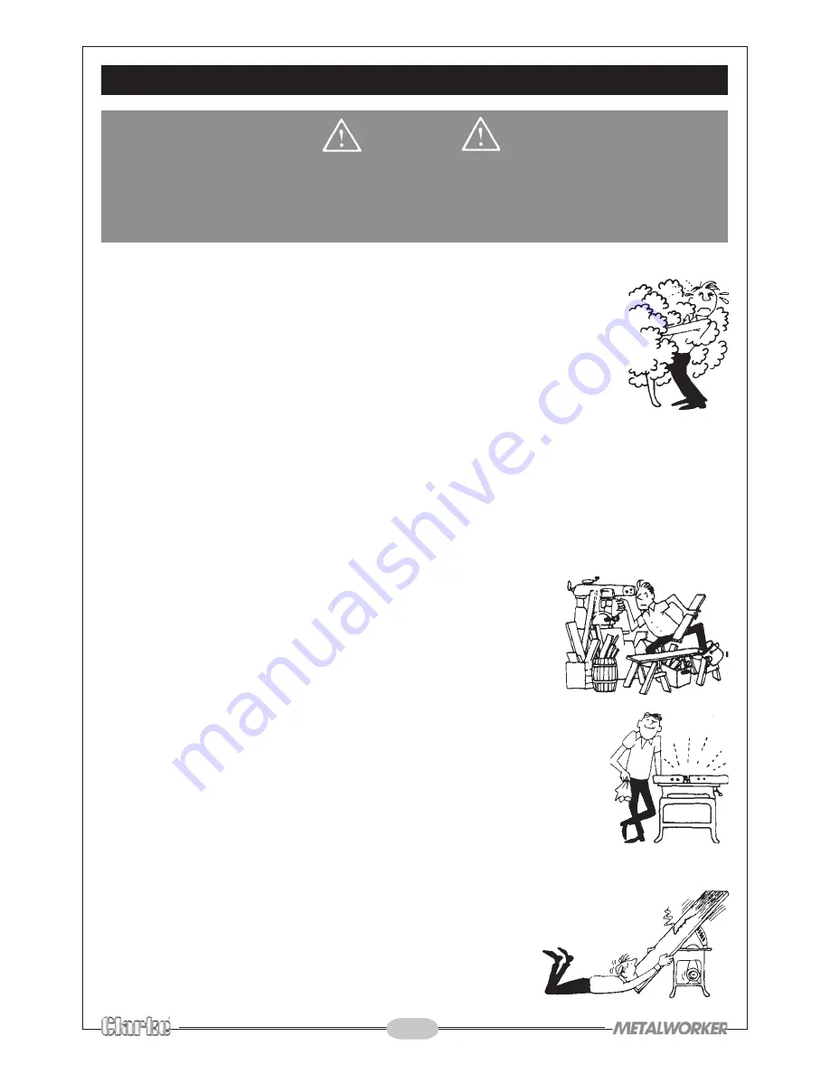 Clarke CMD300 Operating And Maintenance Instructions Manual Download Page 4