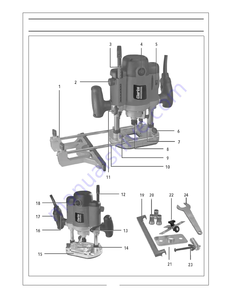 Clarke CR4 Operation & Maintenance Instructions Manual Download Page 8