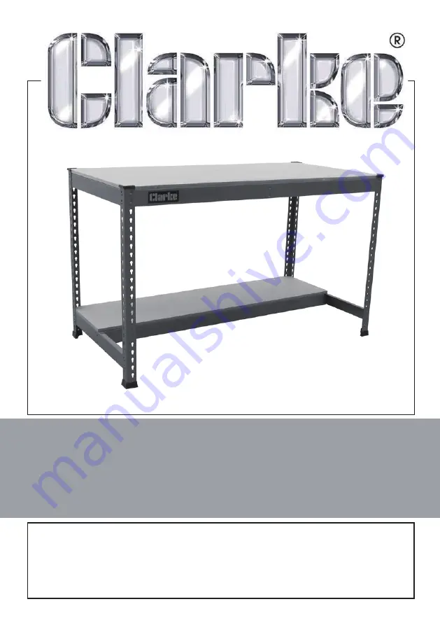 Clarke CWB1630R Assembly Instructions Download Page 1