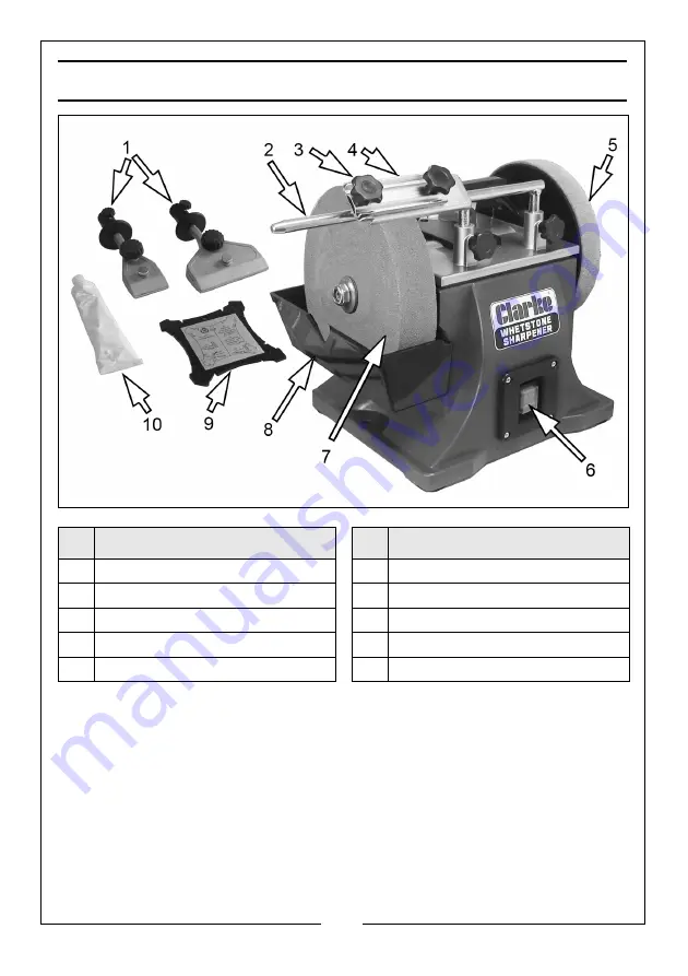 Clarke CWS200B Original Instructions Manual Download Page 8