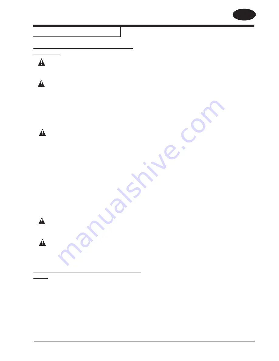 Clarke Fusion 20 Operator'S Manual Download Page 13