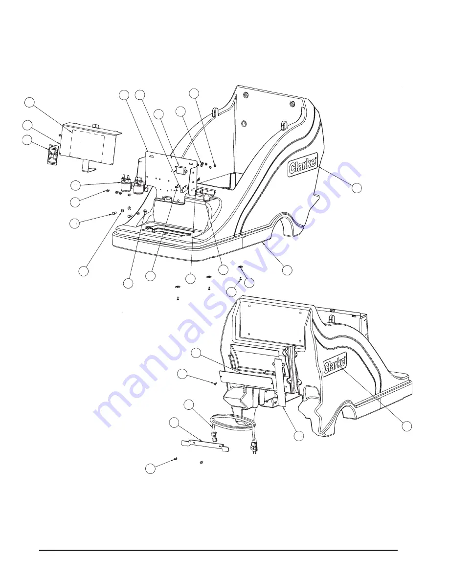 Clarke Fusion 20 Operator'S Manual Download Page 48