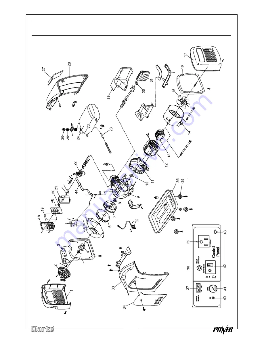 Clarke G950 Operation & Maintenance Instructions Manual Download Page 20