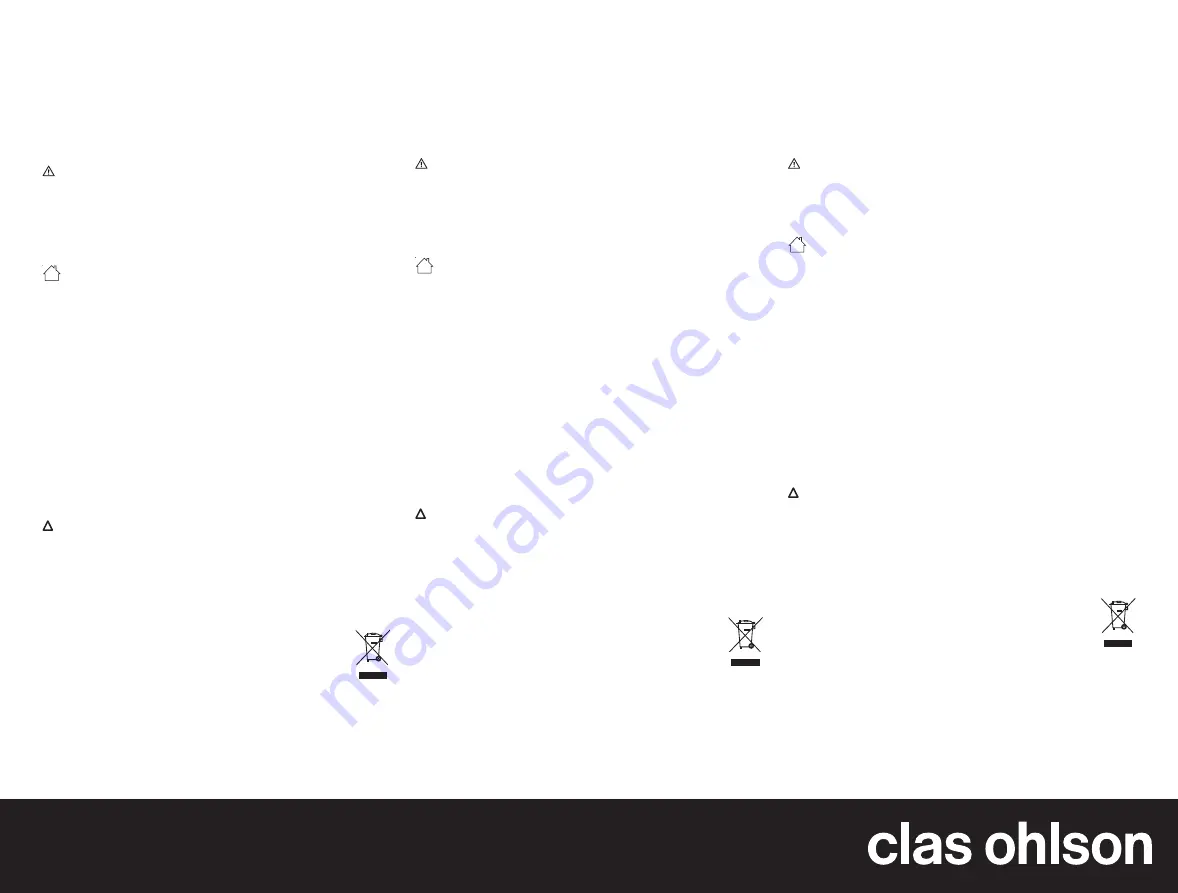 Clas Ohlson 31-9683 Quick Start Manual Download Page 1