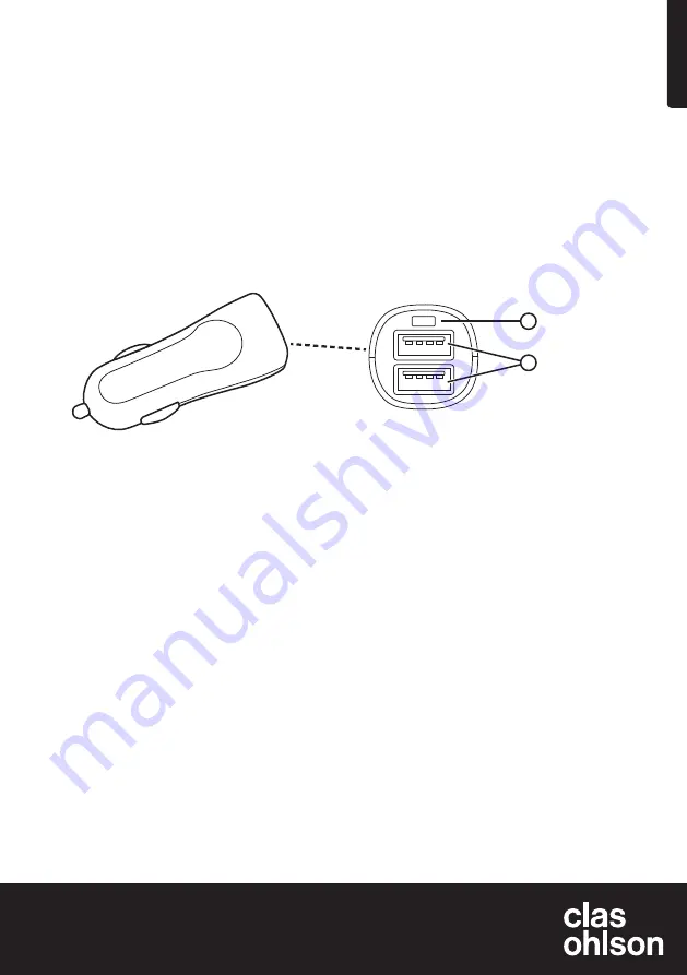 Clas Ohlson CAS-9USBi Скачать руководство пользователя страница 3