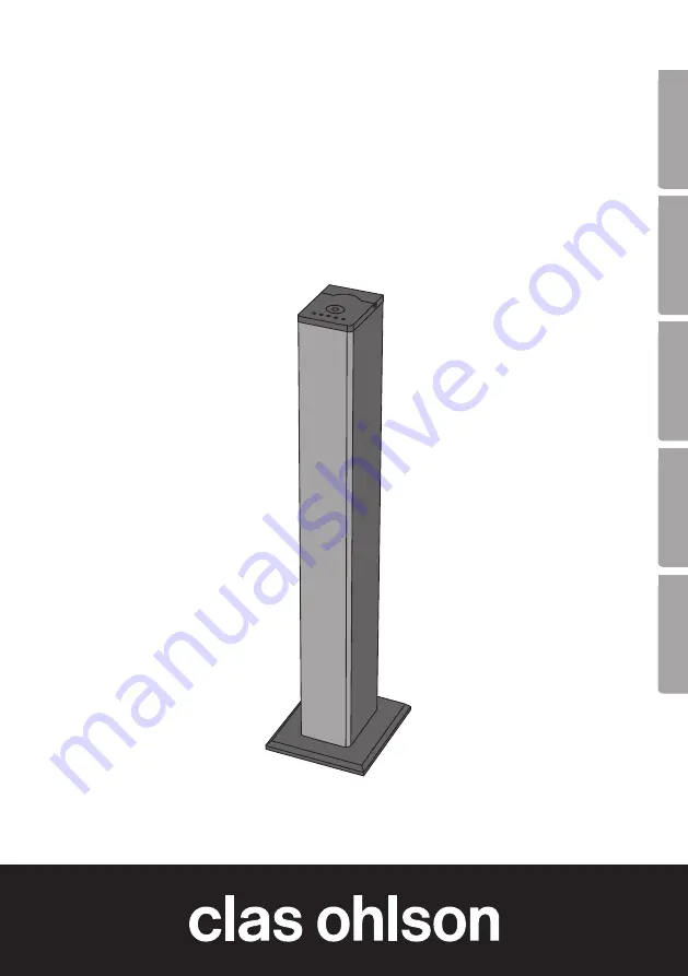 Clas Ohlson DM93B Instruction Manual Download Page 1