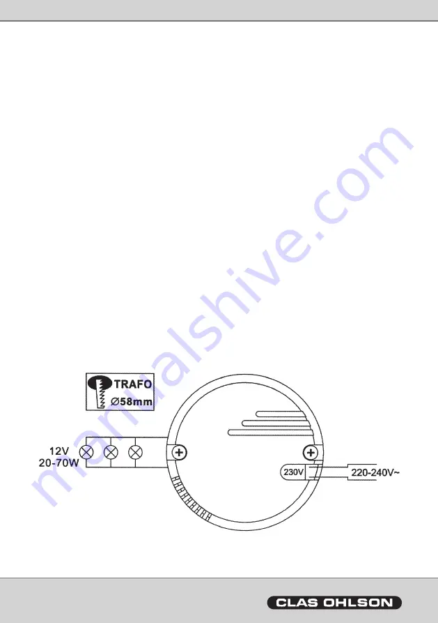 Clas Ohlson SET70R Quick Start Manual Download Page 1