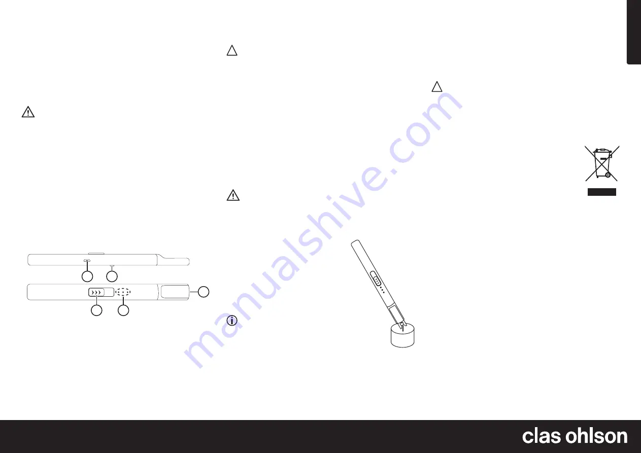 Clas Ohlson TF12865 Instruction Manual Download Page 3