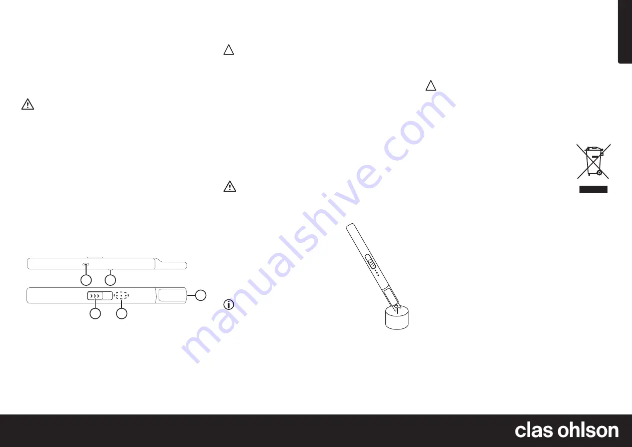 Clas Ohlson TF12865 Instruction Manual Download Page 4