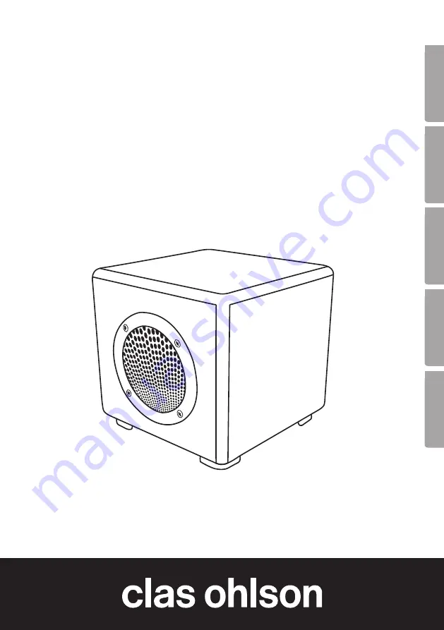 Clas Ohlson Y630 Скачать руководство пользователя страница 1