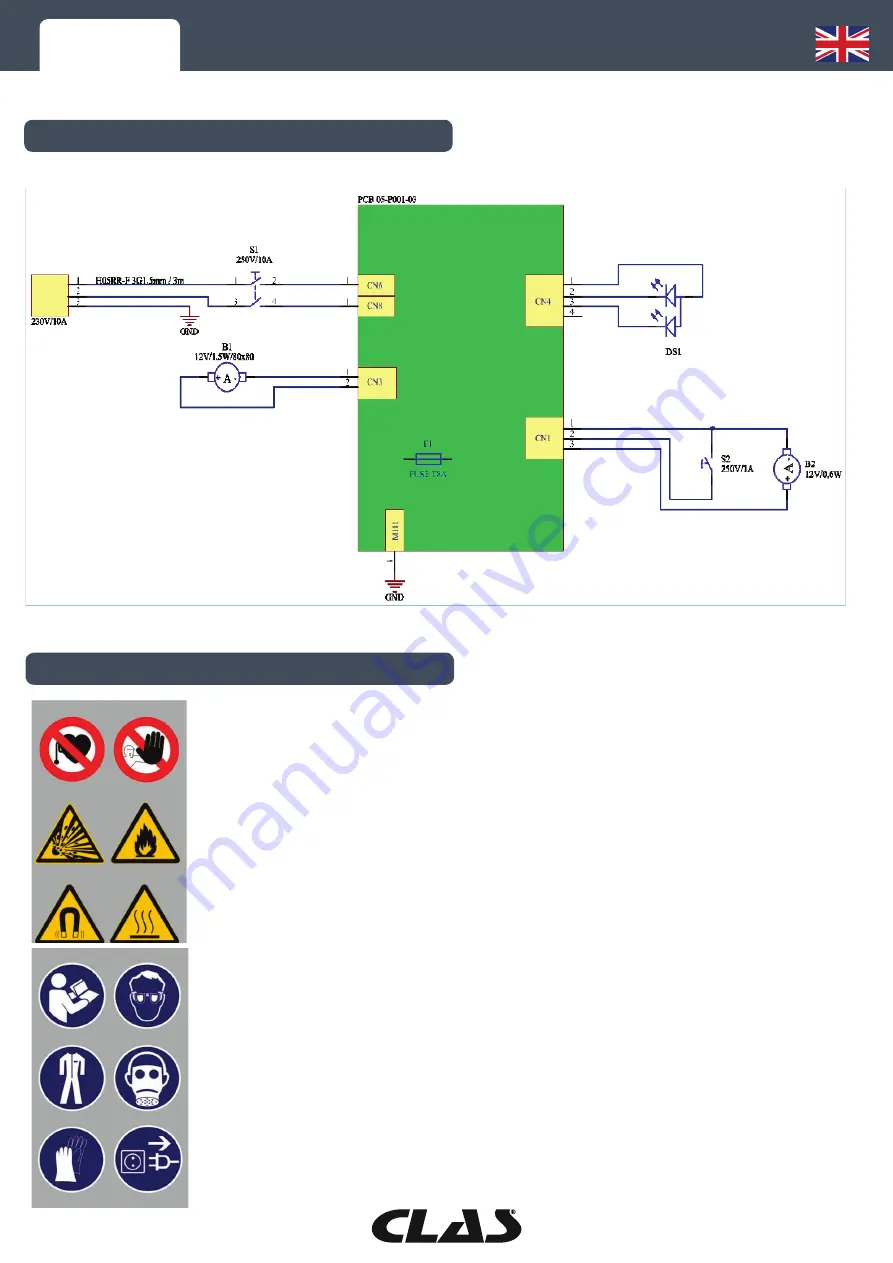 CLAS OE 0800 Manual Download Page 20