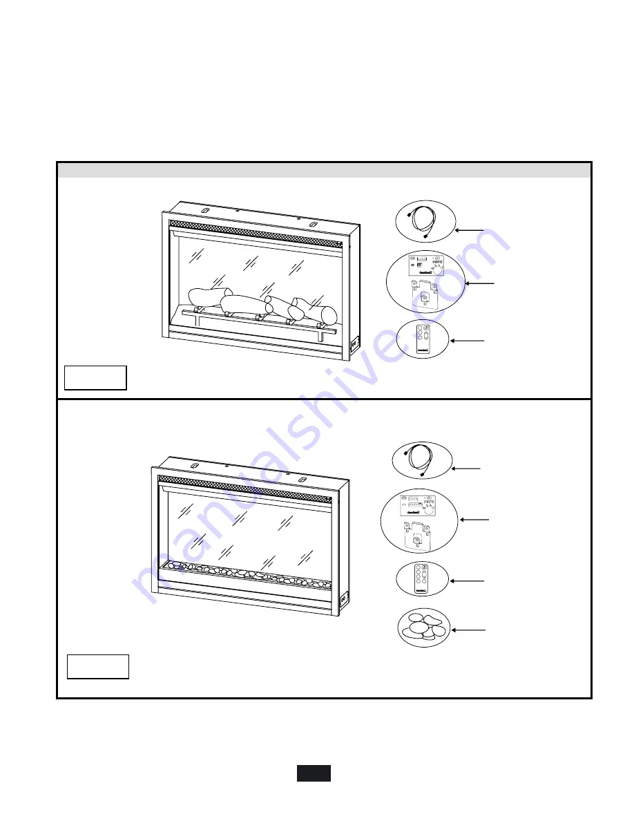 ClassicFlame 36EB110-GRT Installation Manual Download Page 3