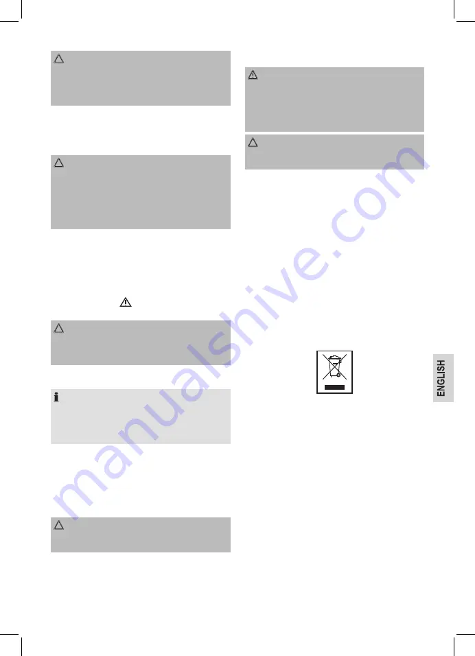 Clatronic EGA 3404 Instruction Manual Download Page 17