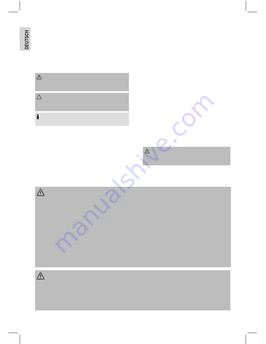 Clatronic PP 3570 C Instruction Manual Download Page 2