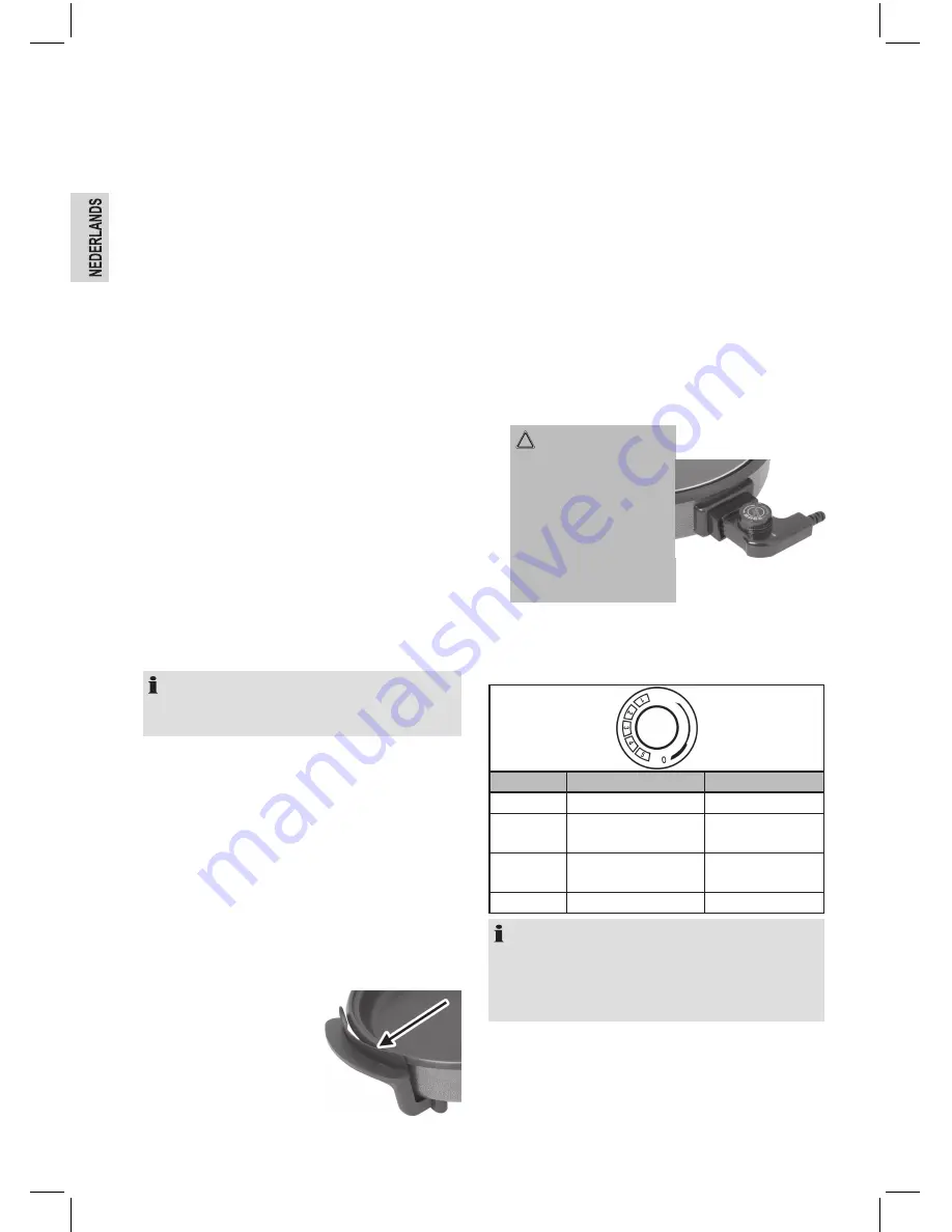 Clatronic PP 3570 C Instruction Manual Download Page 12