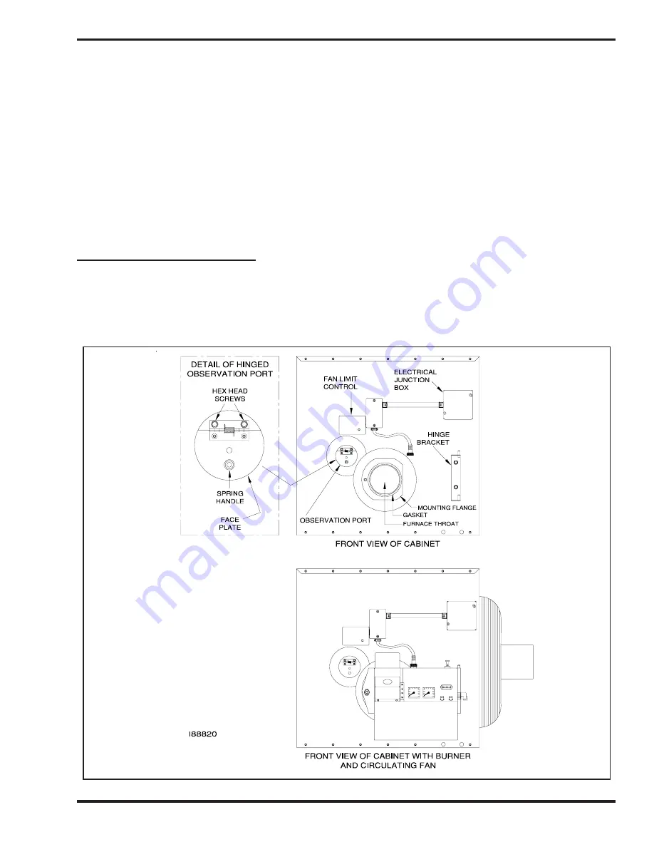 CLEAN BURN CB-1400 Operator'S Manual Download Page 21