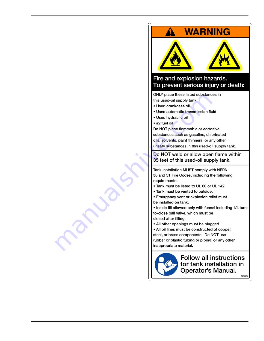 CLEAN BURN CB-1400 Operator'S Manual Download Page 35