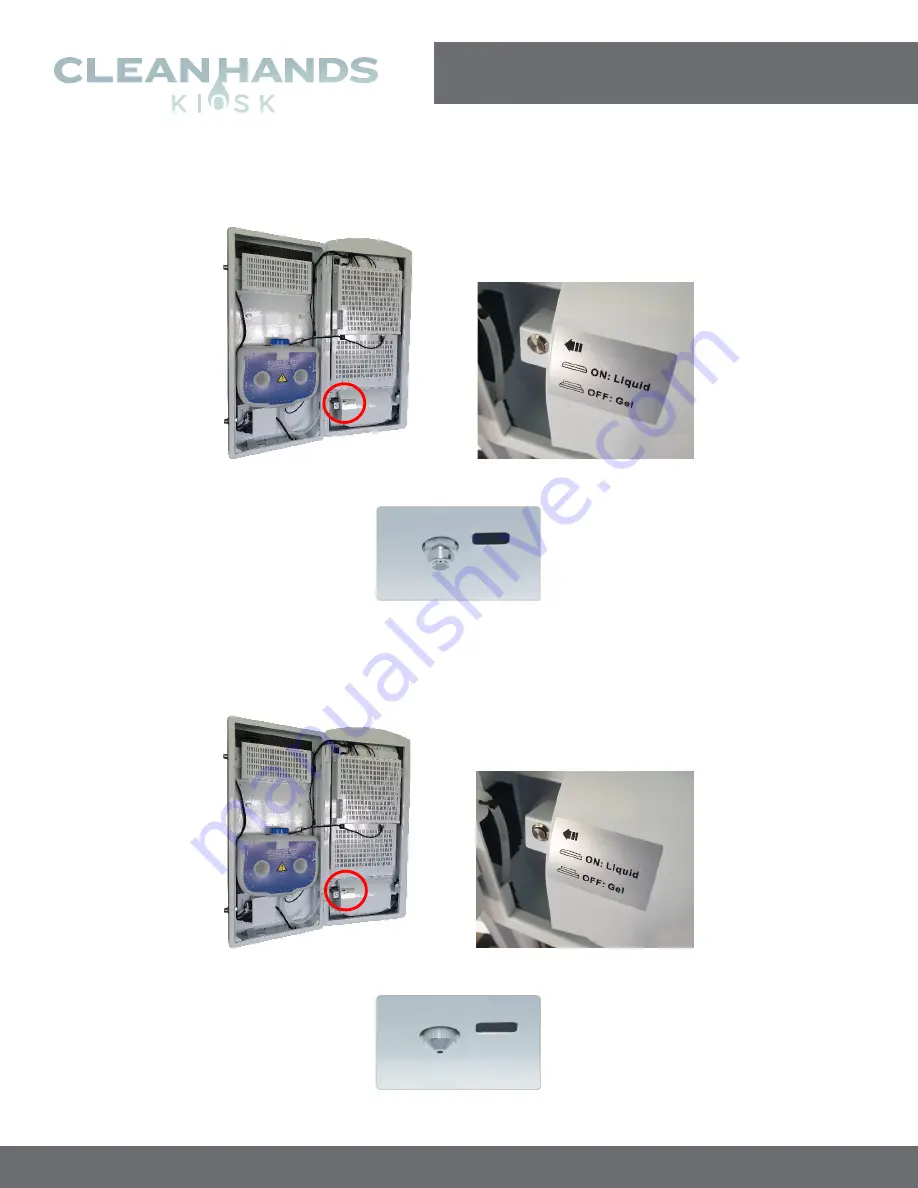 Clean Hands Kiosk CH-HSD-22F Скачать руководство пользователя страница 7