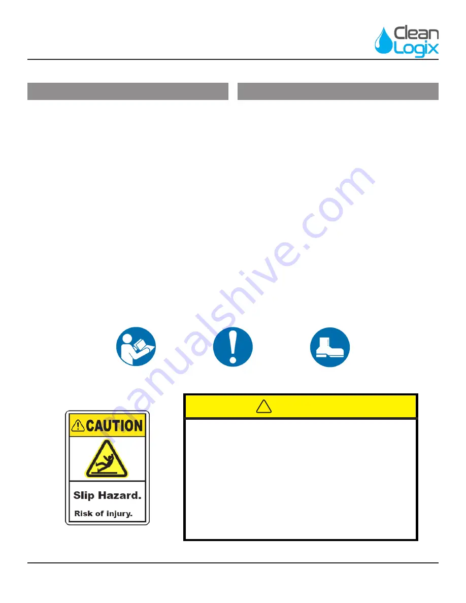 Clean Logix BLX-100D User Manual Download Page 2