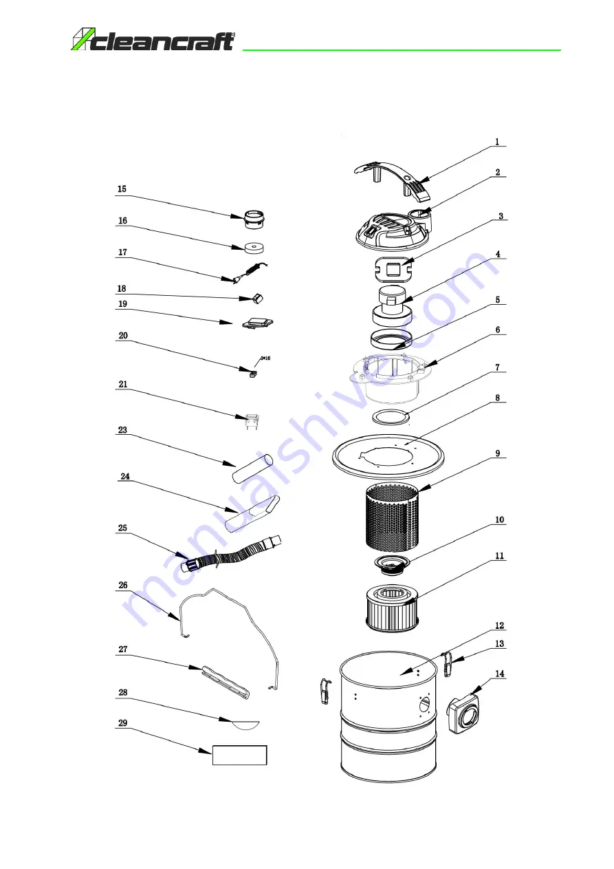 CleanCraft 7003130 Operating Instructions Manual Download Page 13