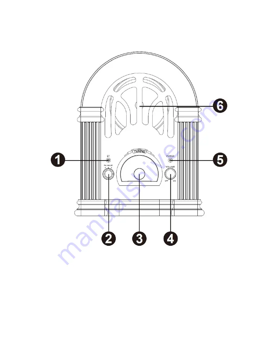 ClearClick AM/FM Retro Radio Quick Start Manual & User'S Manua Download Page 4