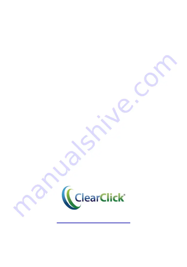 ClearClick VR45 Quick Start Manual & User Manual Download Page 8