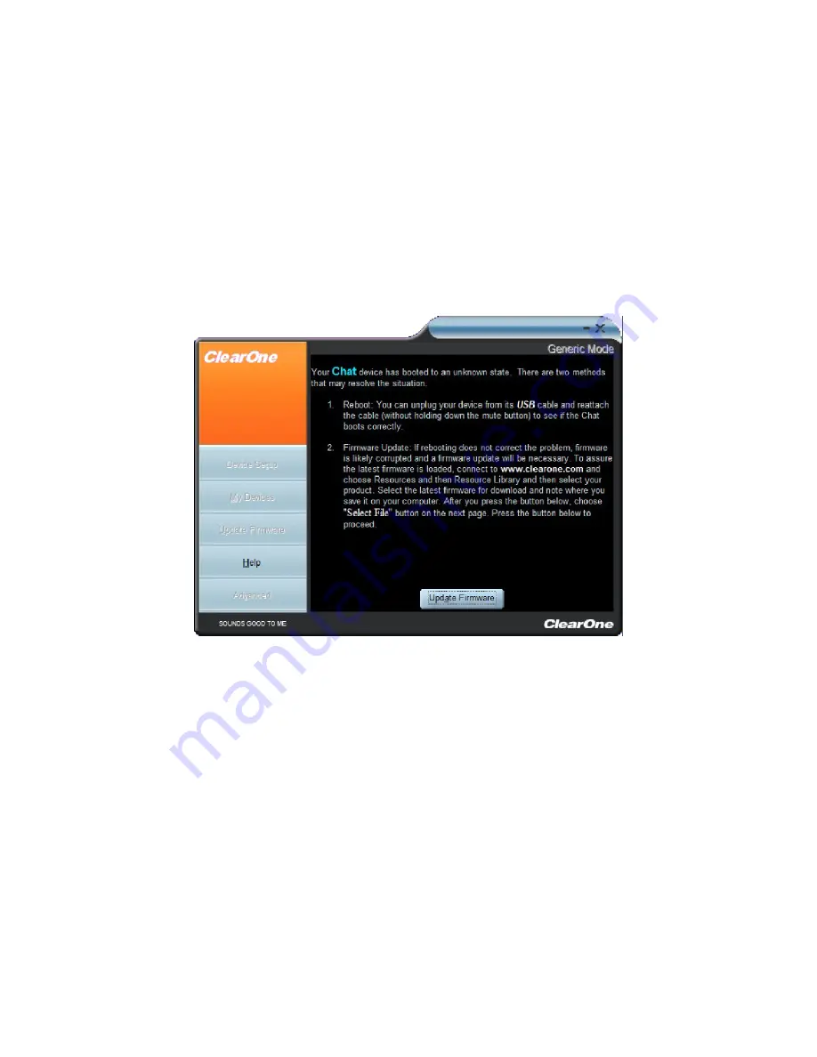 ClearOne CHAT 60-U User Manual Download Page 13