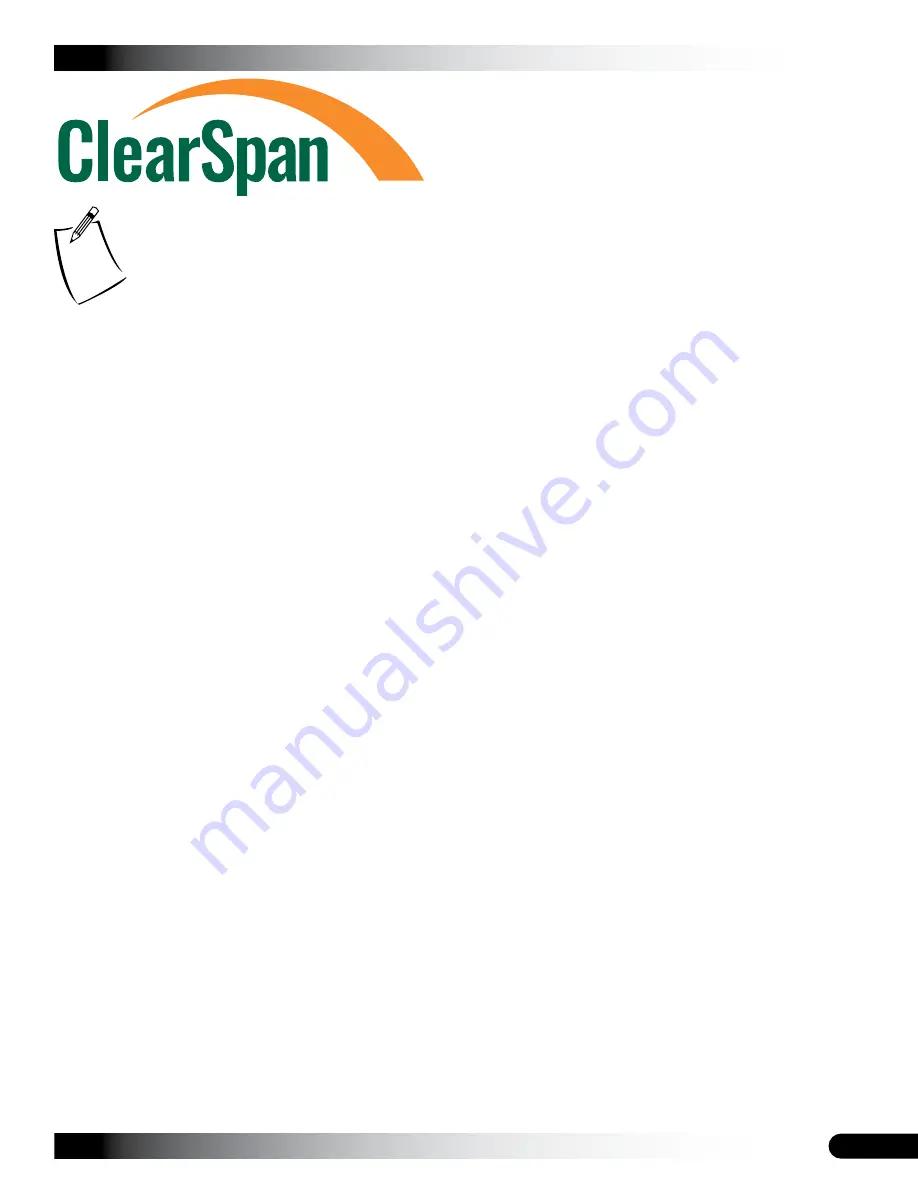 ClearSpan 103564 Instruction Manual Download Page 25