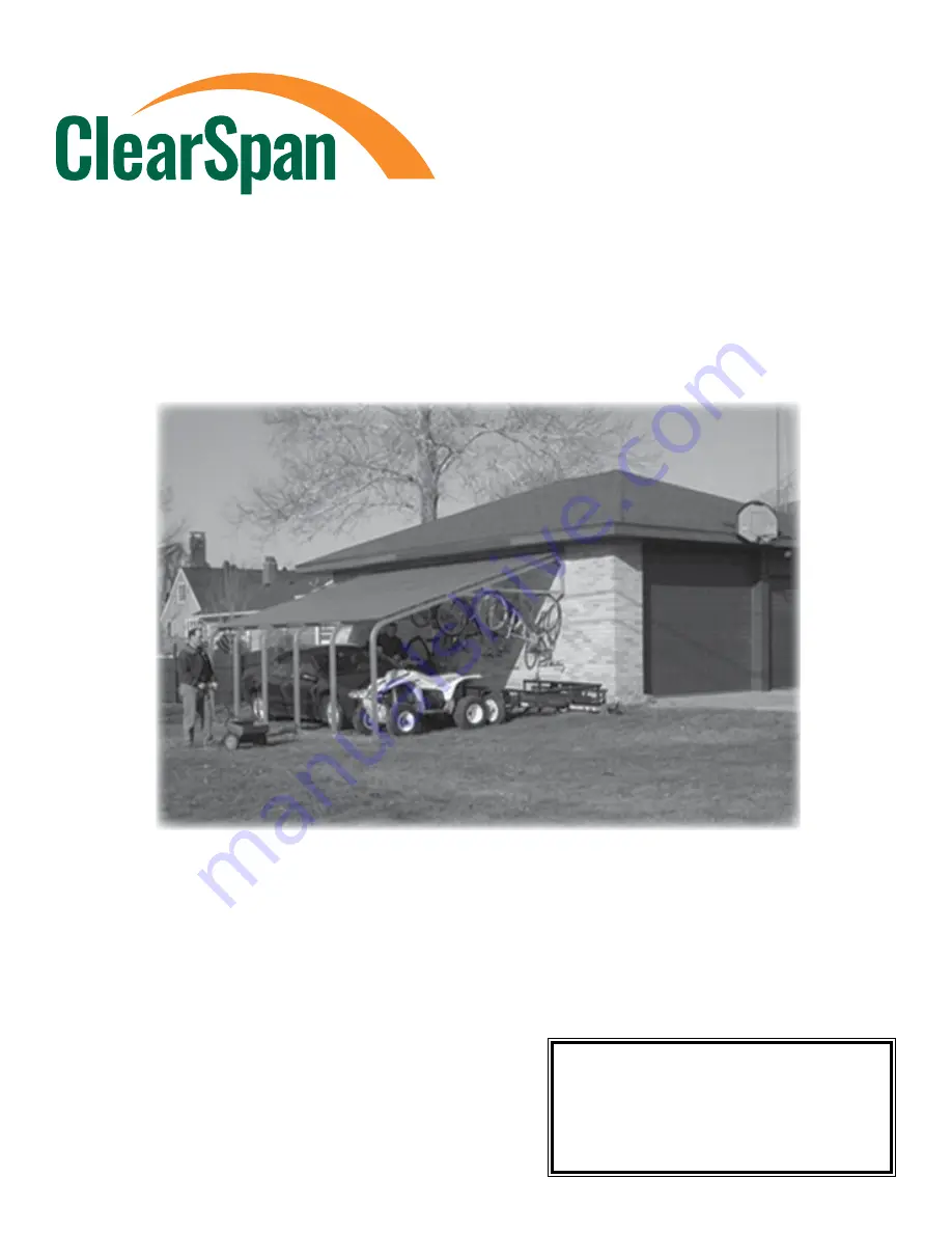 ClearSpan 105589 Скачать руководство пользователя страница 1