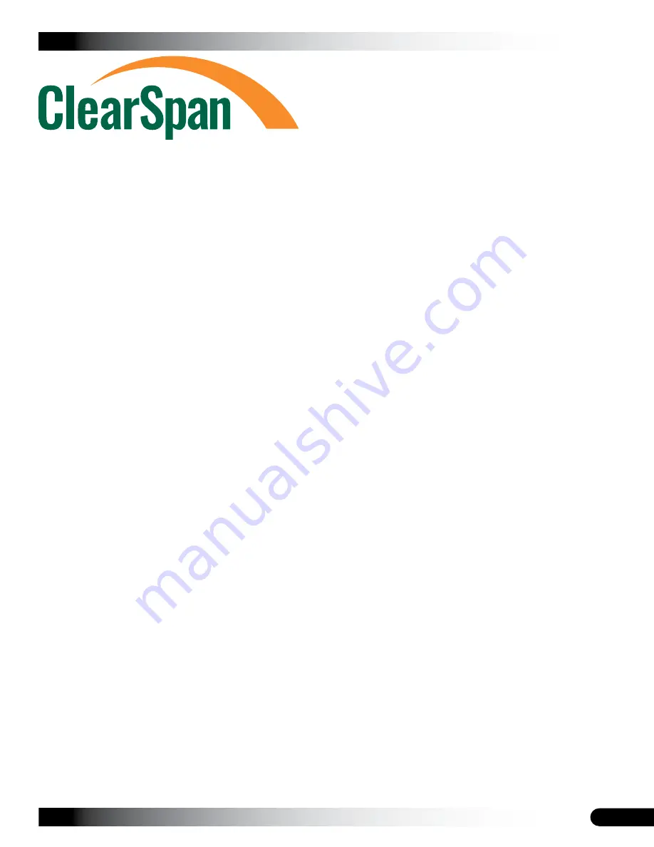 ClearSpan PB00500R4 Manual Download Page 25