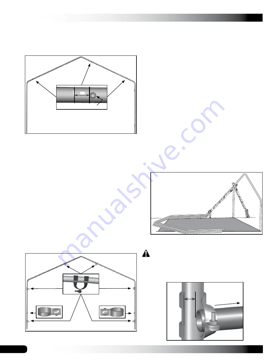 ClearSpan Solarguard House Style Assembly Manual Download Page 8